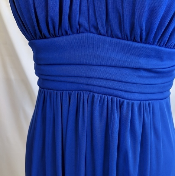 Fiesta Fashion Blue Pearl Formal Dress Womens Medium - Picture 7 of 7